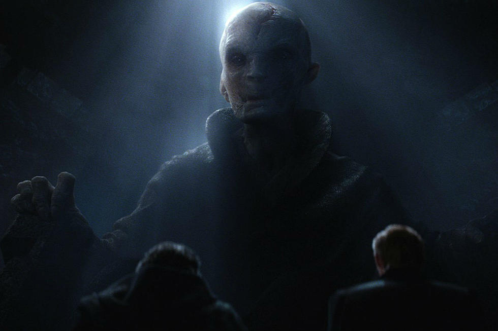 Supreme Leader Snoke Somehow Looks Even Worse in New ‘Last Jedi’ Photos