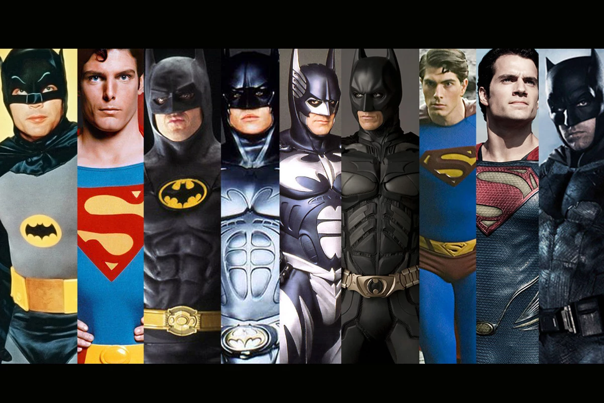 A Visual History of Superman and Batman's Costumes