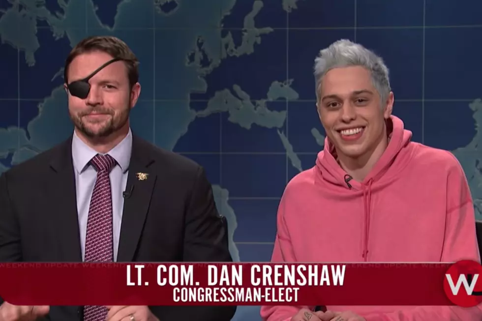 Dan Crenshaw Appeared on ‘SNL’ to Accept Pete Davidson’s Apology