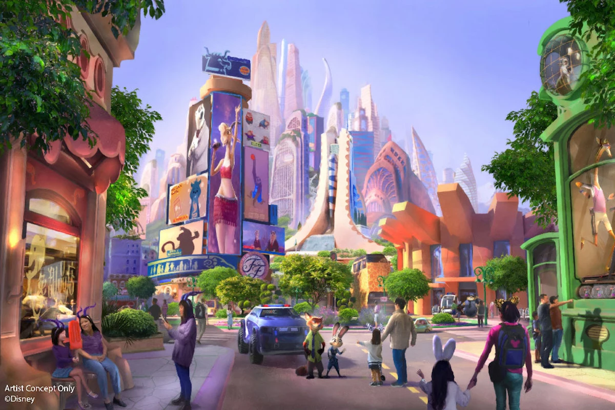 Disney Unveils First 'Zootopia' Theme Park Land