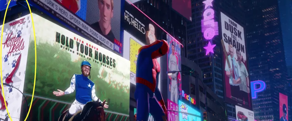 The Into the Spider-Verse SB Suit includes a line of dialogue from