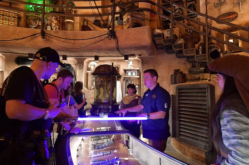 Watch Fans Make Their Own Lightsabers at Star Wars: Galaxy’s Edge