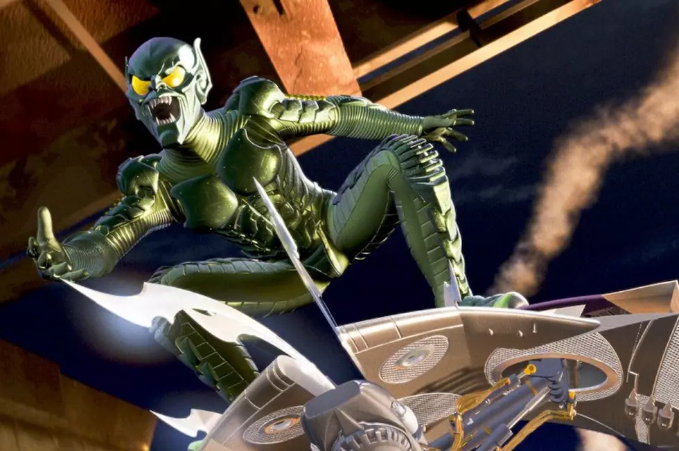 spiderman green goblin glider