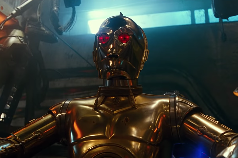Why Does C-3PO Have Red Eyes In the ‘Rise of Skywalker’ D23 Trailer?