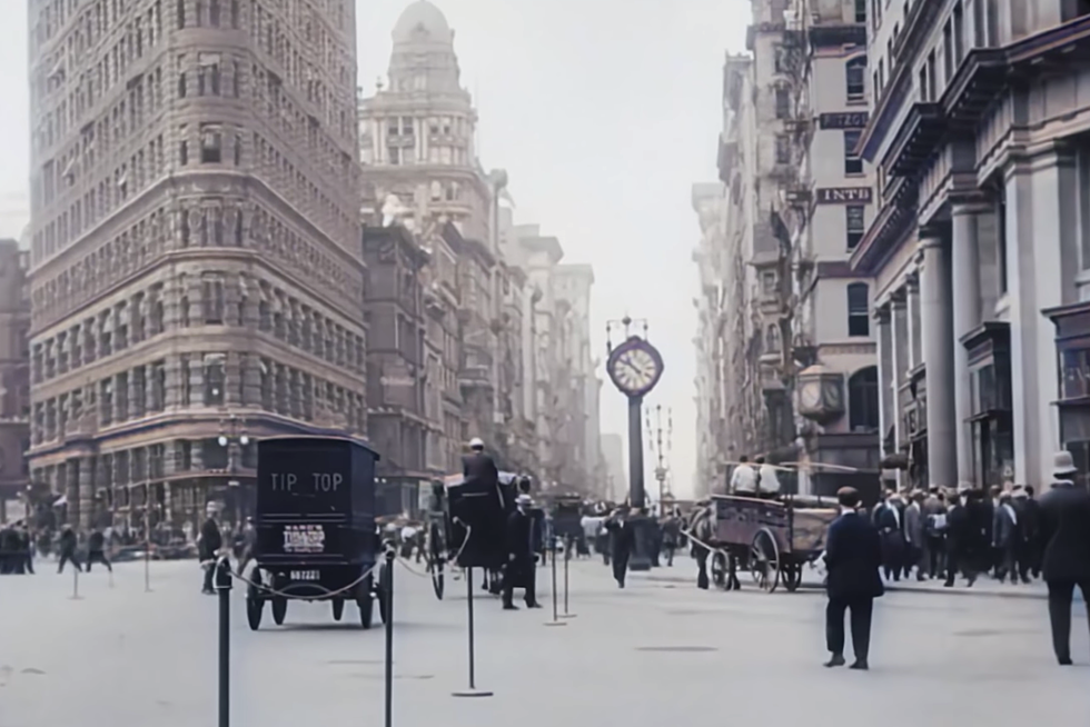 See What 1910s New York Was Like With This 4K 60fps Silent Film
