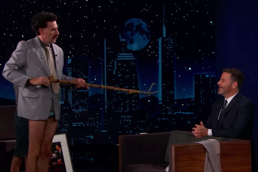 Borat Gave ‘Jimmy Kimmel Live’ a Coronavirus Inspection