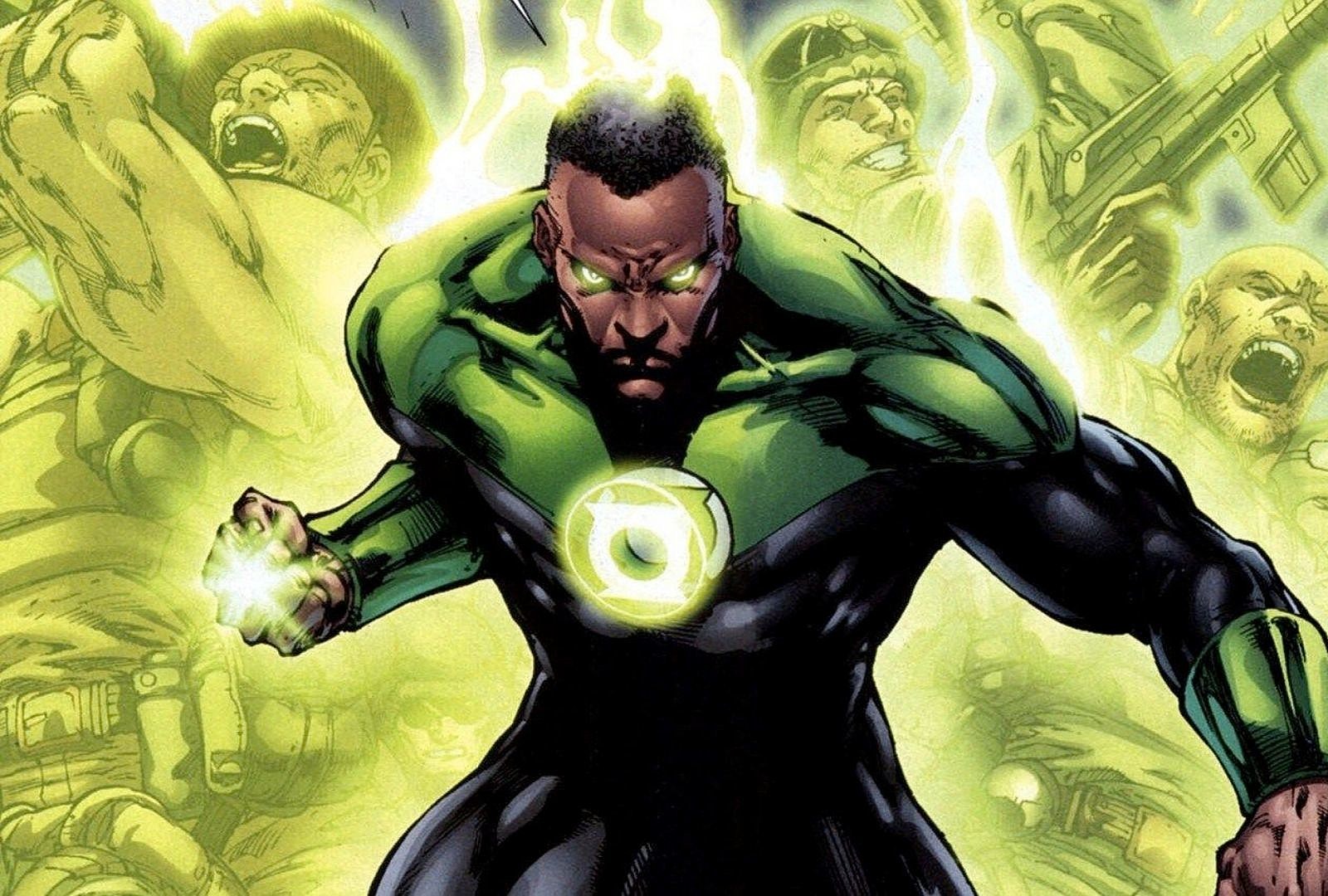 black green lantern l