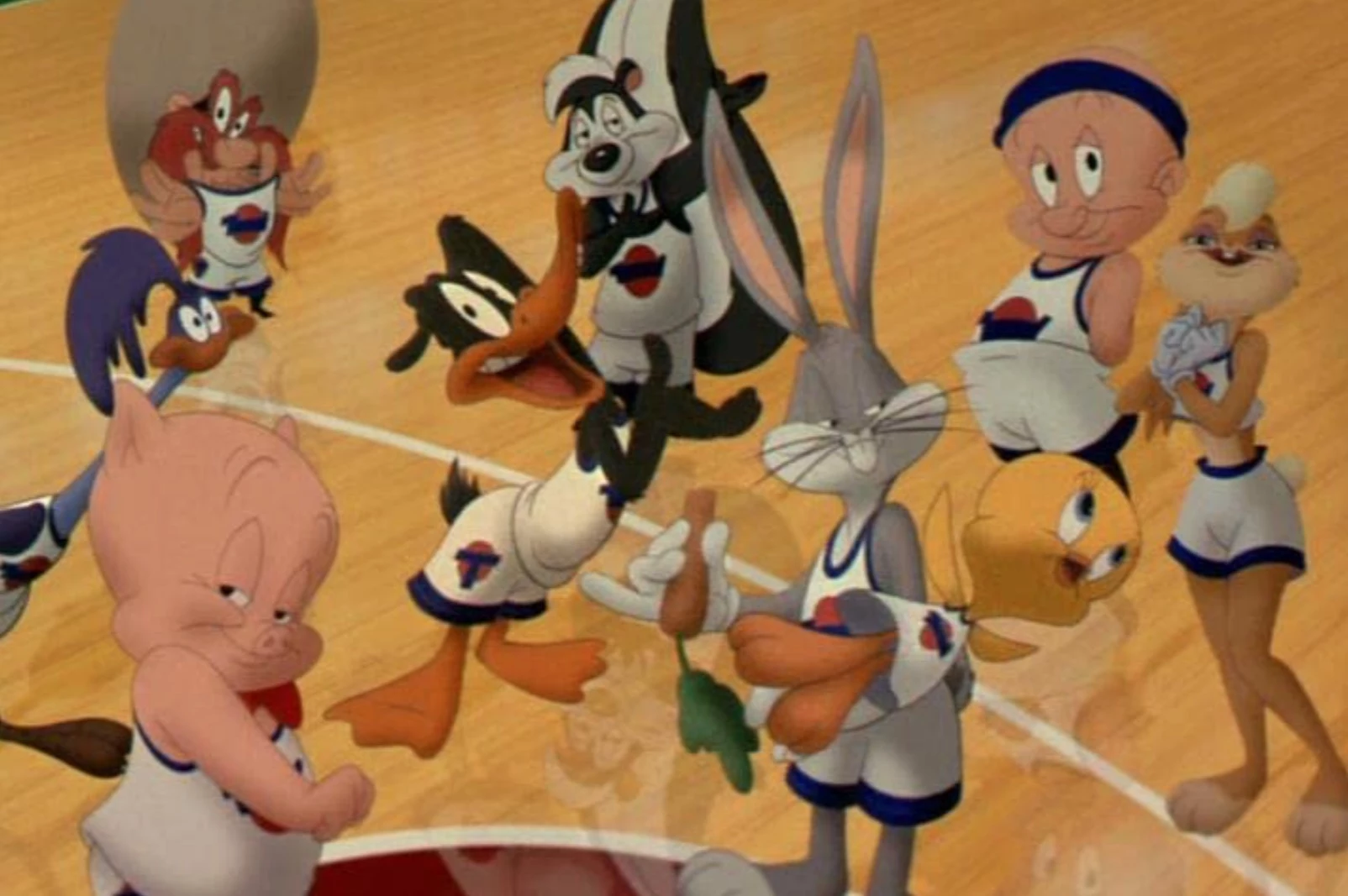 Space Jam Tune Squad Daffy Duck 2 Basketball Jersey — BORIZ