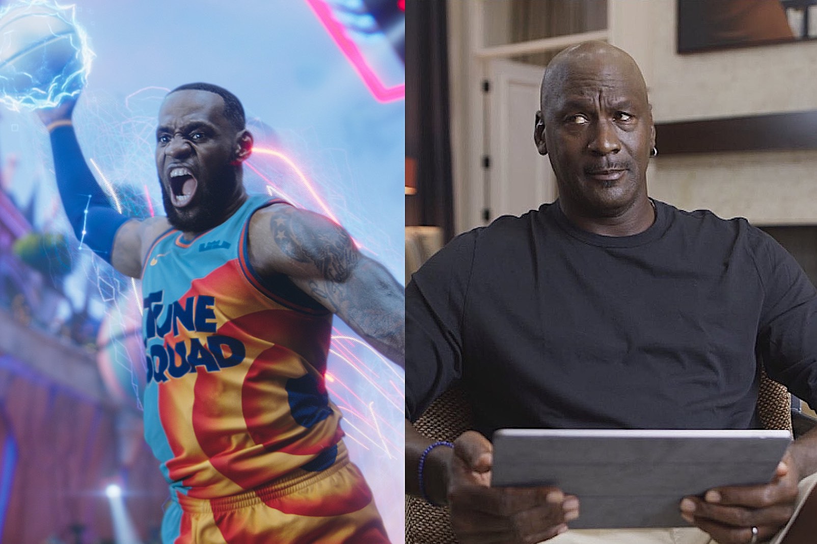 is michael jordan in the new space jam 2