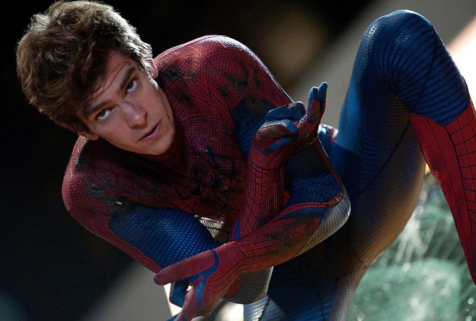 Andrew Garfield Says 'Spider-Man' Set Image Was Photoshopped