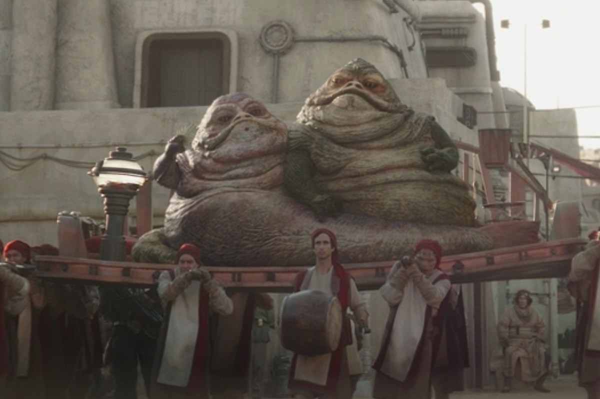 This should be a rule. jabba the hutt looks terrible in cgi, jabba the hutt...