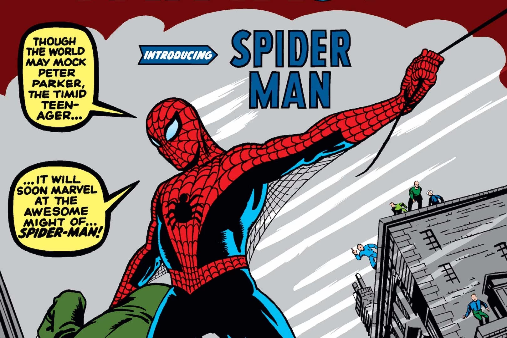 Amazing Fantasy 15 Spider-Man Marvel Comics Poster by Steve Ditko