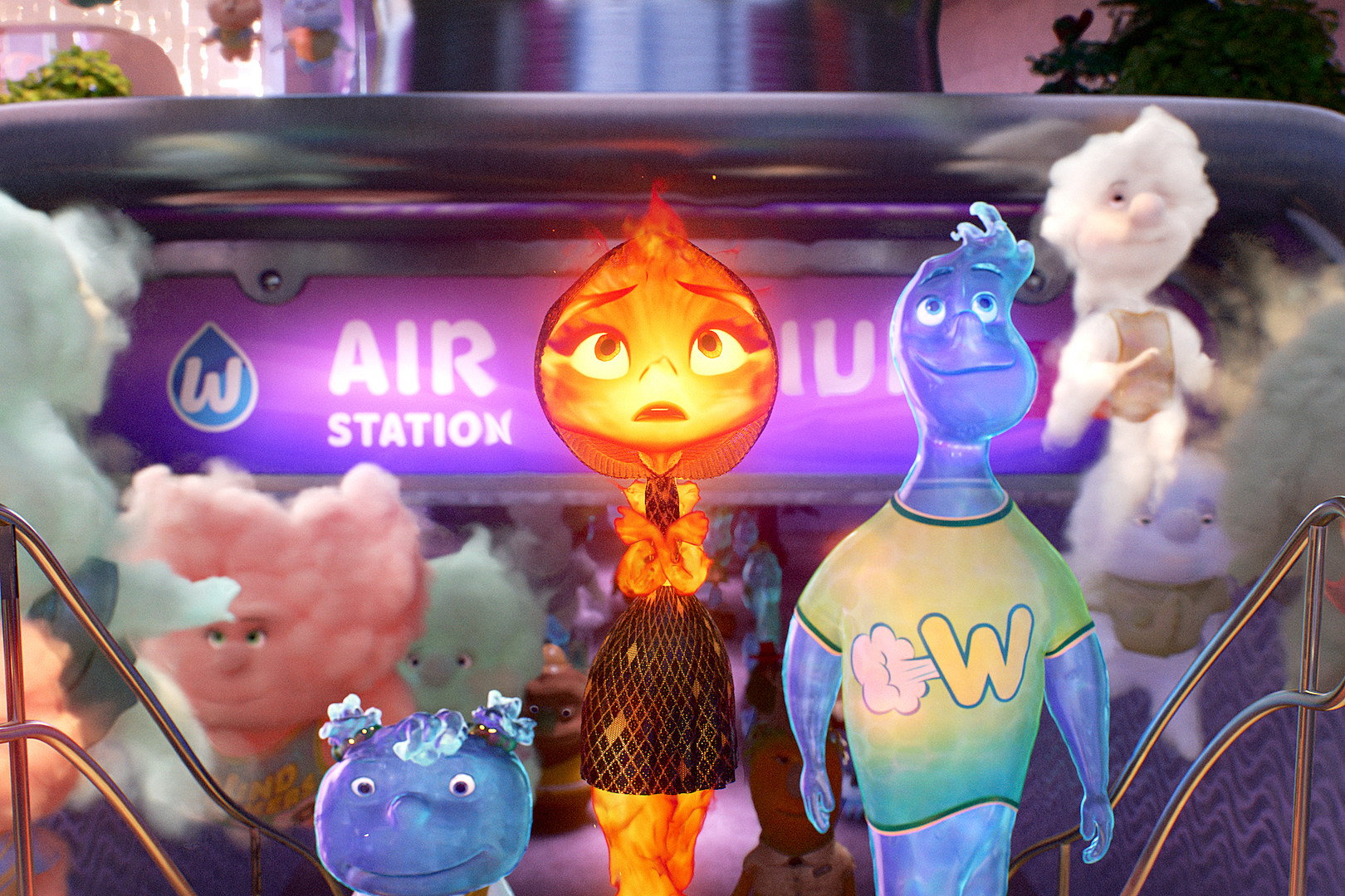 Meet the Residents of Element City in Pixar's 'Elemental' Trailer