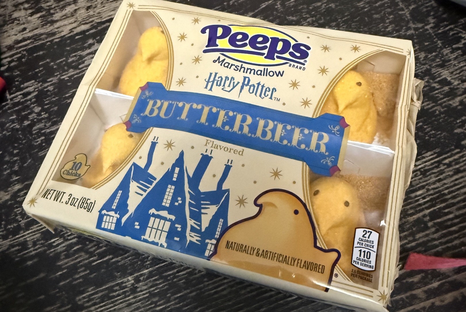 We Tried ‘Harry Potter’ Butterbeer Peeps