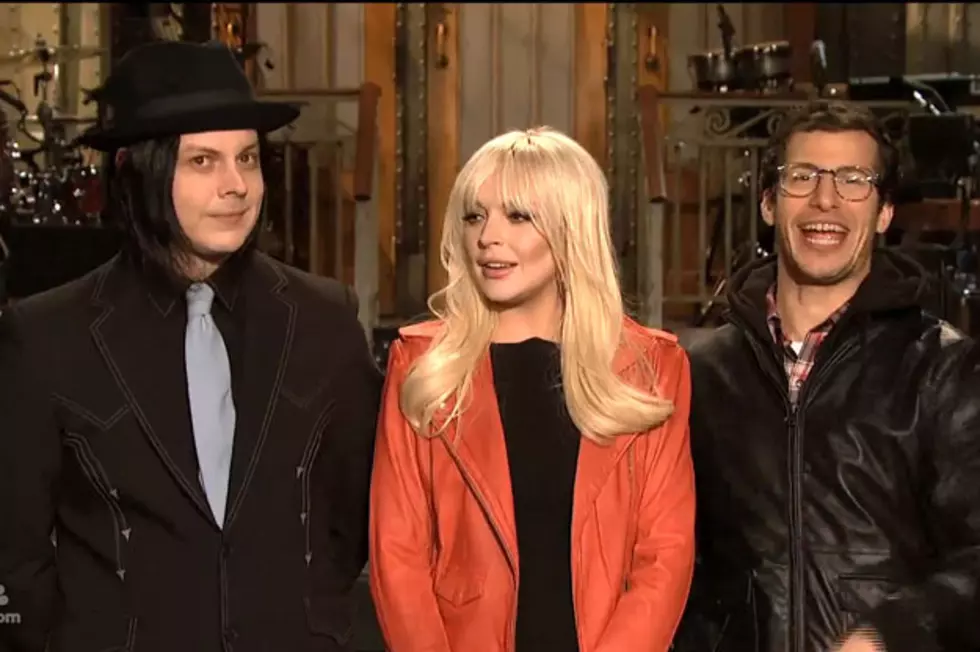 Jack White Joins Lindsay Lohan and Andy Samberg for &#8216;SNL&#8217; Promos