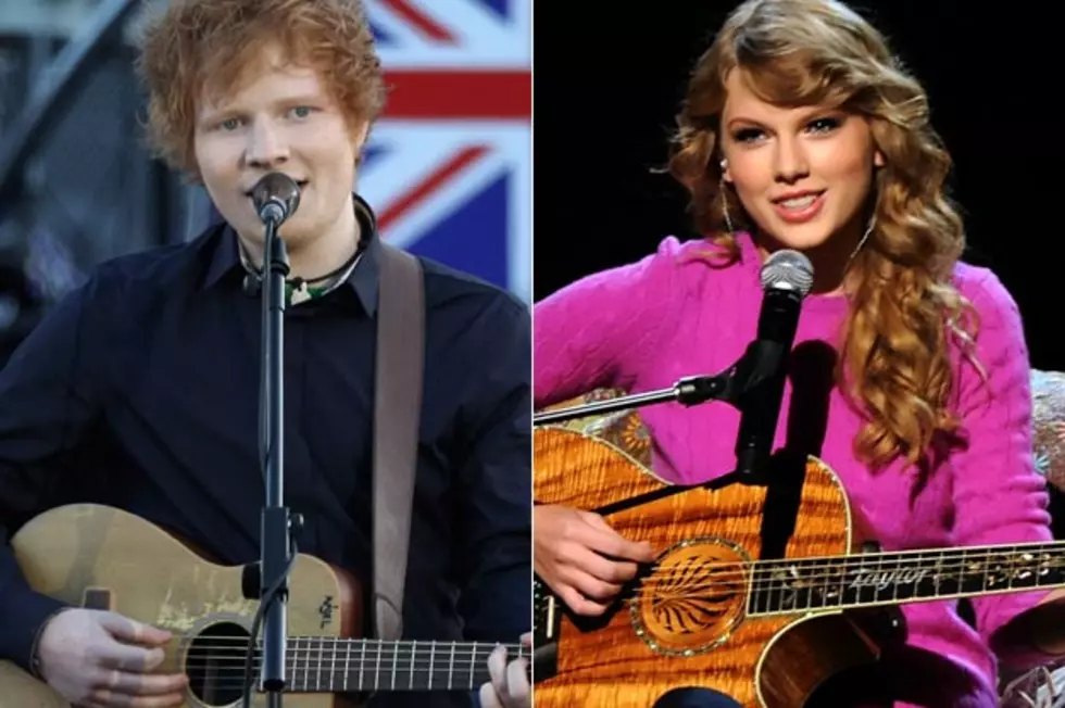 Ed Sheeran and Taylor Swift Perform 'Lego House' Together
