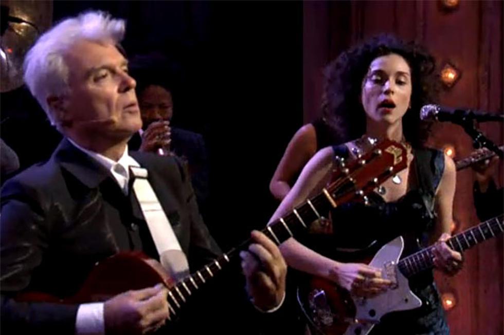 St. Vincent and David Byrne Play ‘Jimmy Fallon’