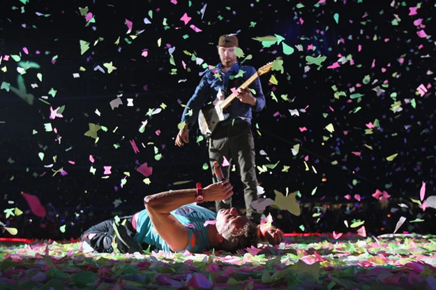 Chris Martin Jonny Buckland Coldplay