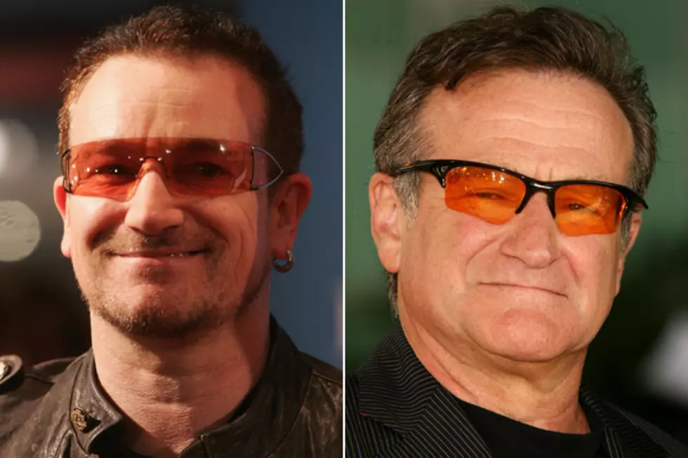 Bono + Robin Williams – Rock Star Look-Alikes