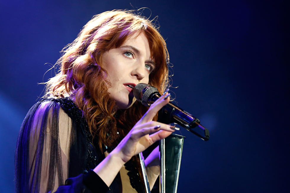 Florence Welch Performs on London Underground