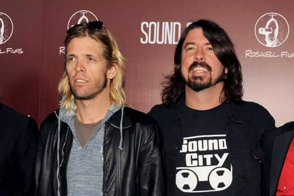 Foo Fighters’ Dave Grohl + Taylor Hawkins To Induct Rush Into Rock And Roll Hall Of Fame