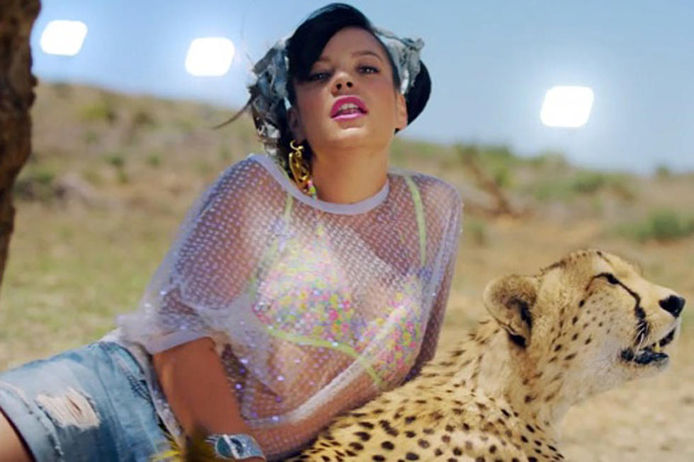 Lily Allen Frolics With Zebras, Hairy Dudes in New Video