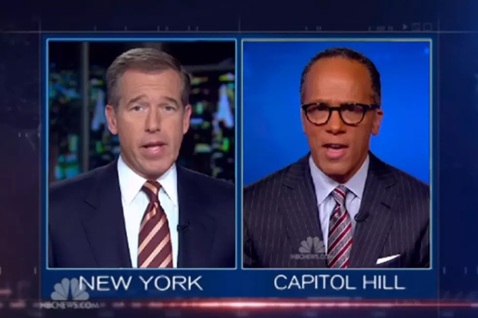 Newsman Brian Williams Up Jumps the Boogie With ‘Rapper’s Delight’