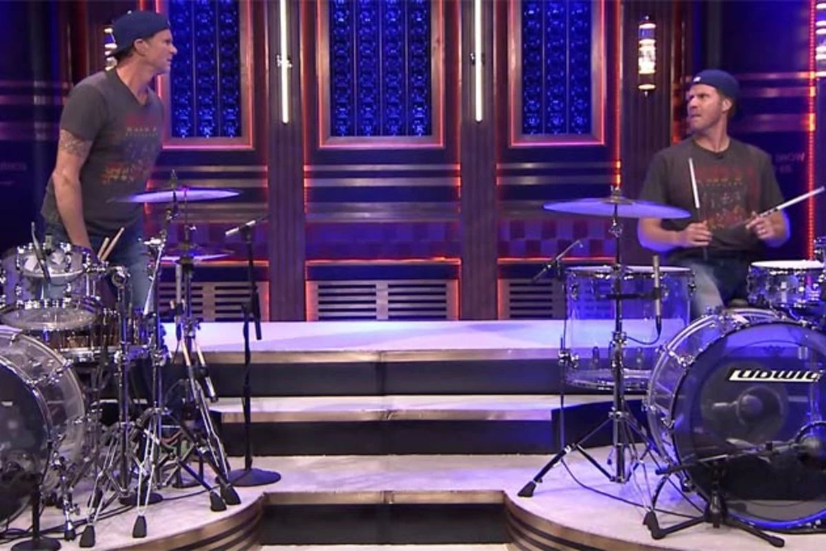 Watch the Epic Drum Battle Between Chad Smith and Will Ferrell