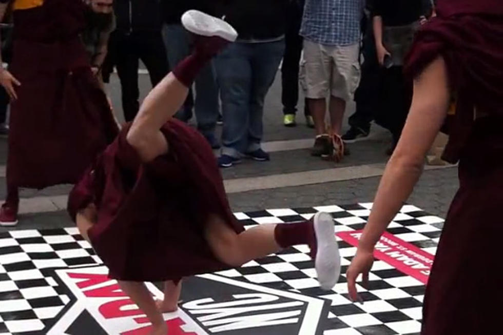 Watch Some Breakdancing Monks Celebrate MCA Day