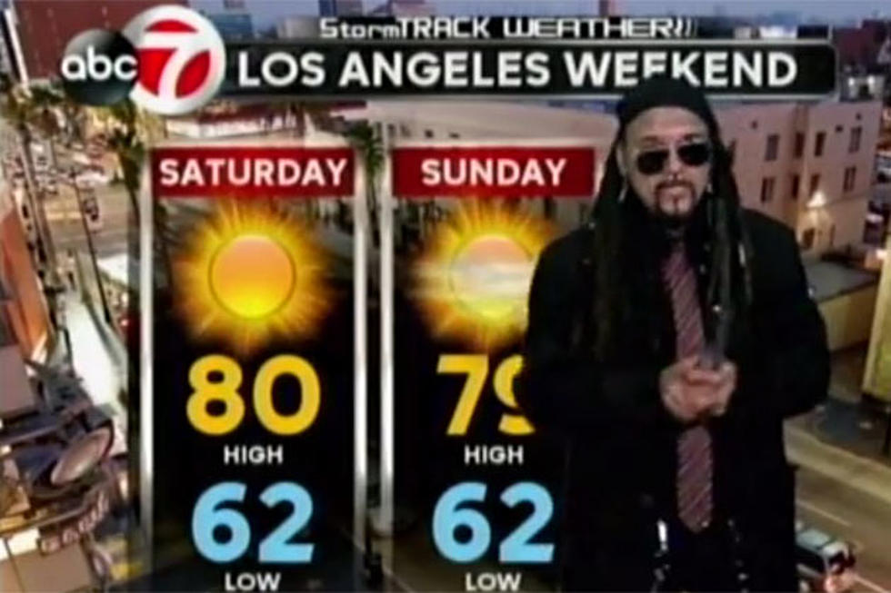 Watch Ministry's Al Jourgensen Deliver a Weather Forecast