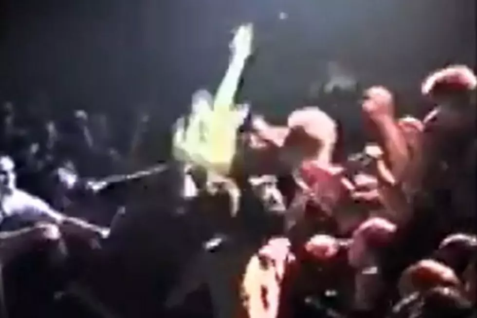 Lost & Found: Kurt Cobain Smashes a Guy’s Head While Playing ‘Love Buzz’