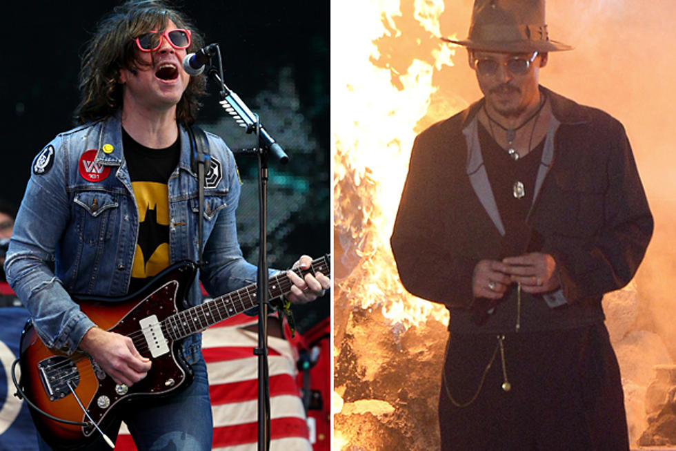 Johnny Depp Performs Two Songs With Ryan Adams In London