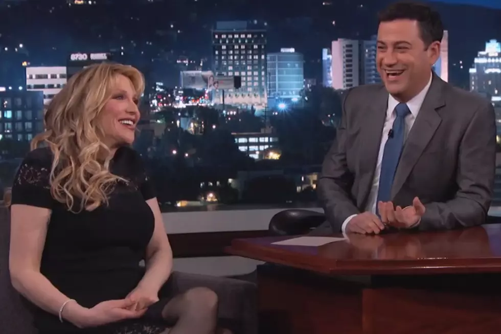 Courtney Love Admits Her Friendship With Dave Grohl On ‘Kimmel’