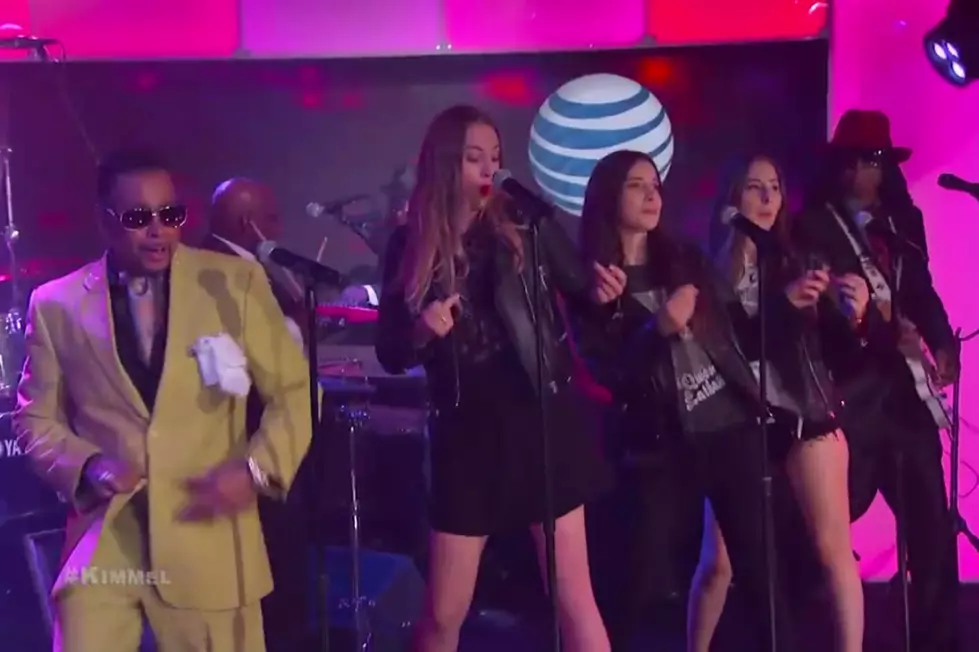 Morris Day and the Time + Haim Join Forces on ‘Kimmel’