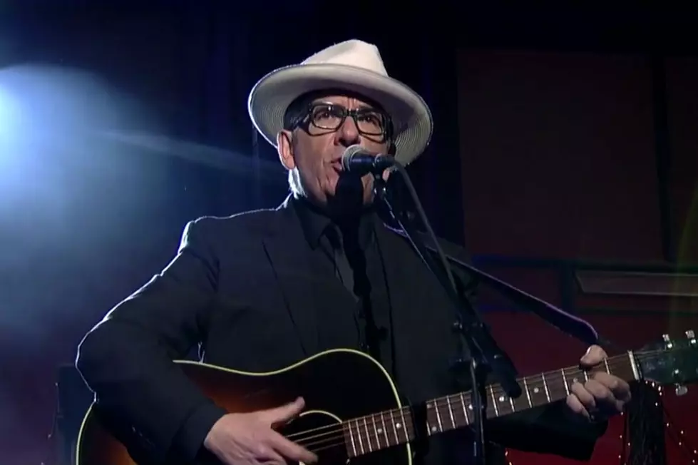 Watch Elvis Costello Make His Final ‘Late Show’ Appearance