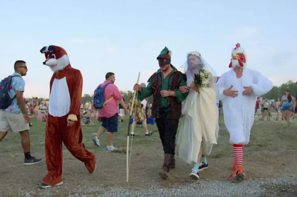 Watch Mumford and Sons Run Around Bonnaroo in Costumes in ‘The Wolf’ Video