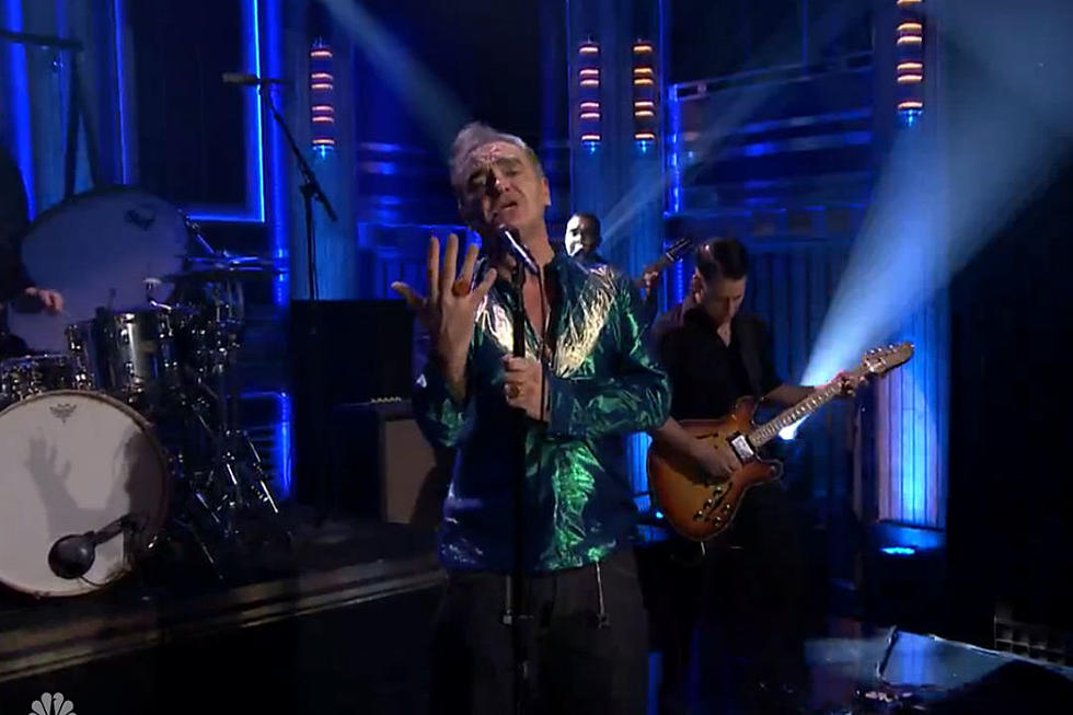 Watch Morrissey Perform ‘Kiss Me A Lot’ on ‘Fallon'