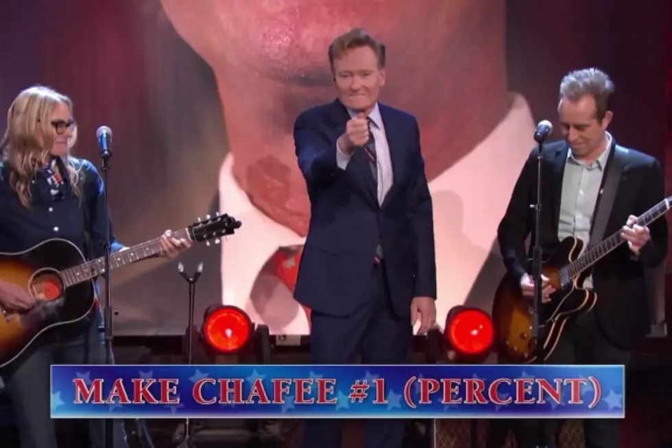Aimee Mann, Ted Leo + Conan O&#8217;Brien Play a Campaign Song for Presidential Candidate Lincoln Chafee