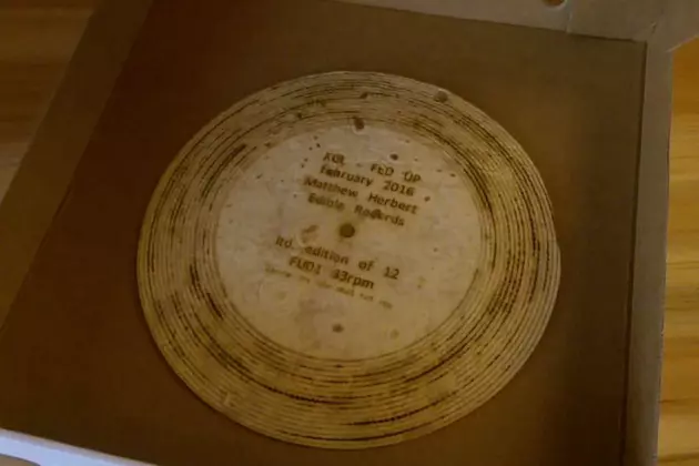 Matthew Herbert Creates Playable Tortilla Records That Are ‘Unlikely to Be Delicious&#8217;