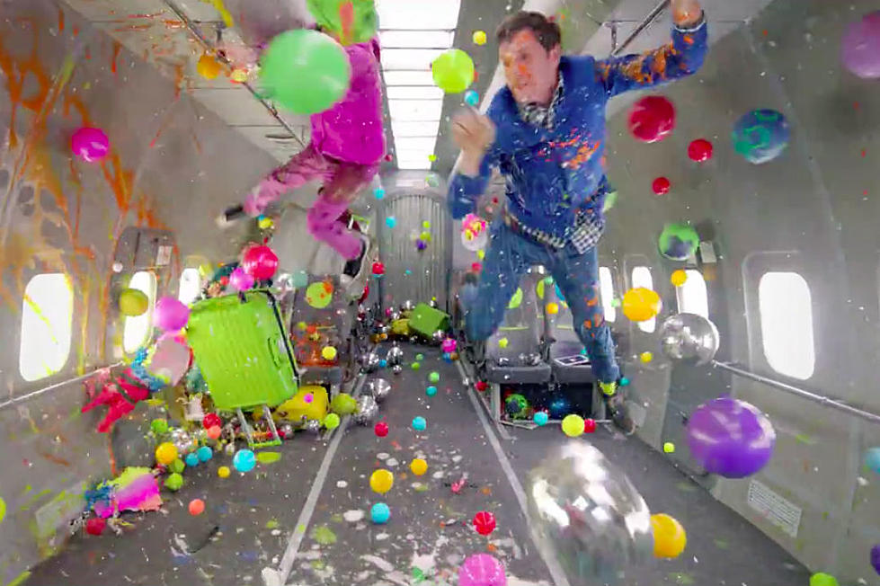 OK Go Defy Gravity and Airplane Etiquette in the Video for ‘Upside Down & Inside Out’