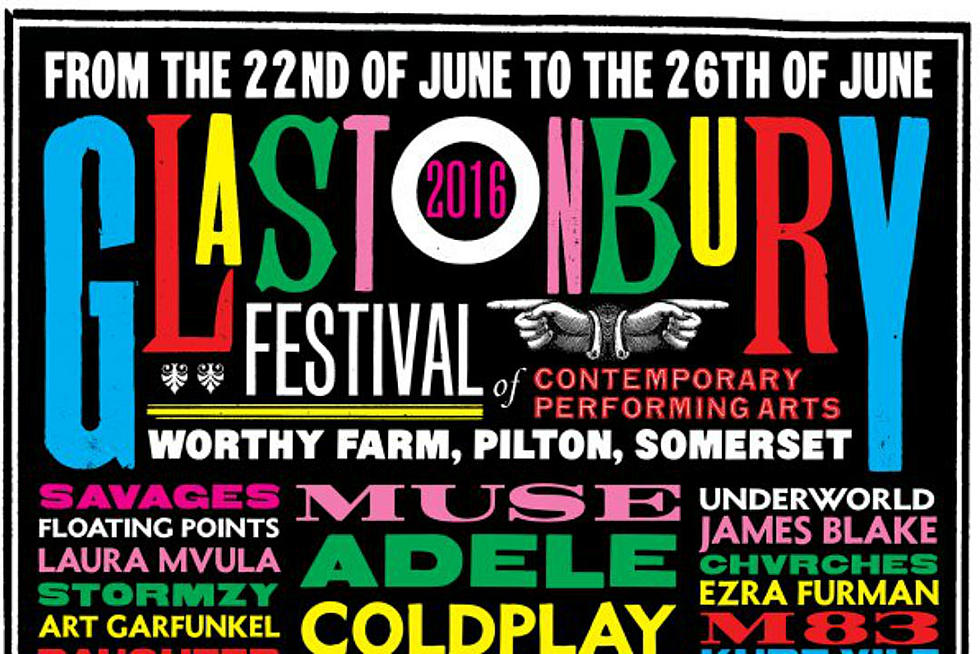 Glastonbury Announces 2016 Lineup Featuring Muse, Coldplay, LCD Soundsystem + More