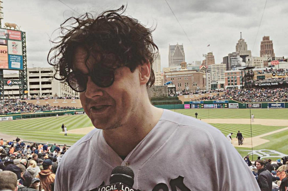 Jack White Spotted at Detroit Tigers Opening Day, Definitely Smiling