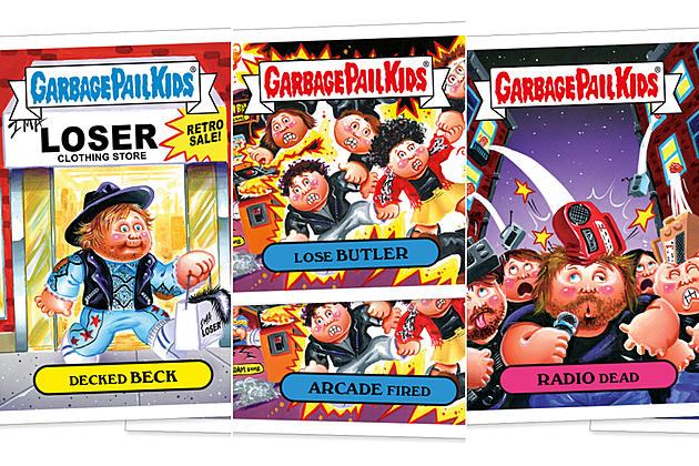 Garbage Pail Kids Return With Radiohead, Beck + Arcade Fire Stickers