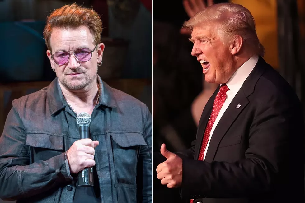 Bono Is Not a Donald Trump Fan