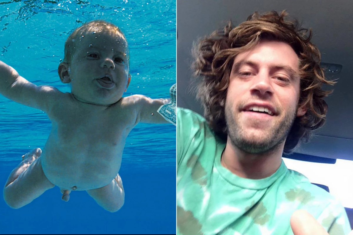 Nirvana's 'Nevermind' Cover Baby Recreates Photo for 25th ...
