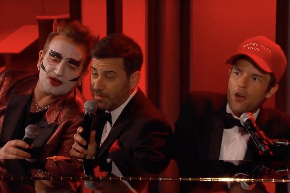 Watch Bono Revive His MacPhisto Alter Ego with the Killers on ‘Jimmy Kimmel’