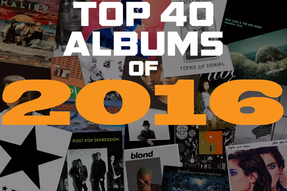Top 40 Albums of 2016