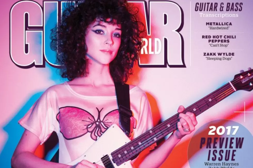 St. Vincent Pushes Back Against ‘Sexist’ Images on Cover of ‘Guitar World’