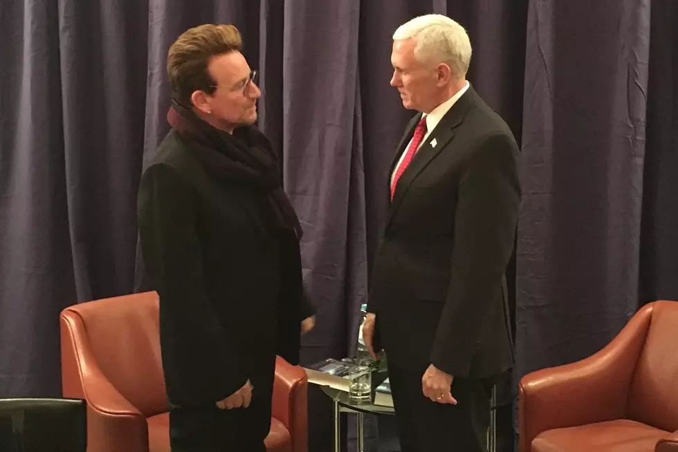 Bono Criticized for Ignoring Mike Pence&#8217;s Controversial Past Public Health Policy