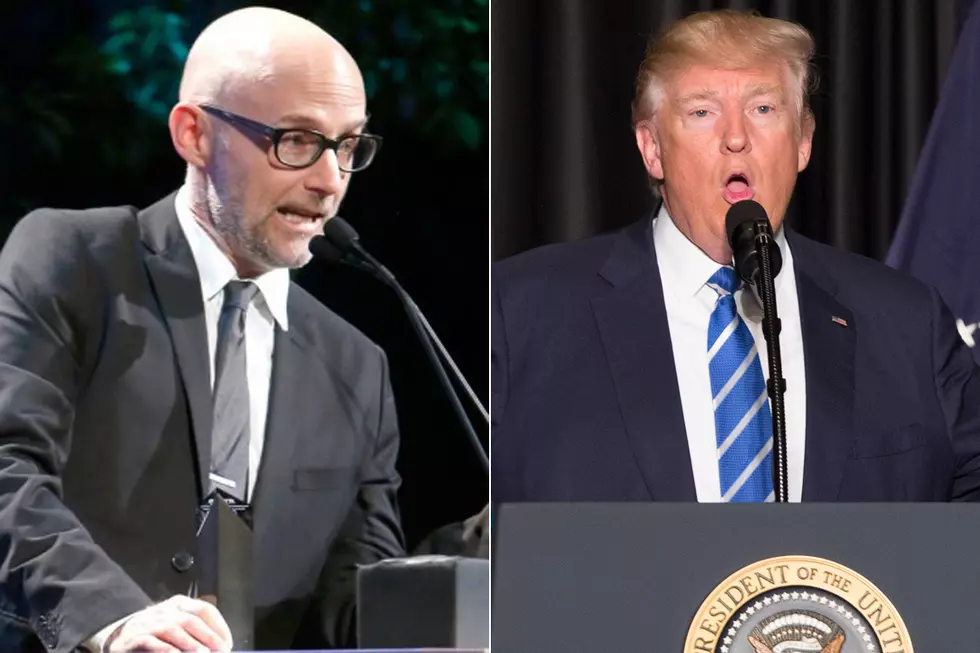 Moby Claims President Donald Trump Is Being Blackmailed by the Russian Government